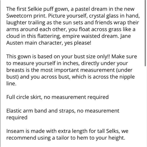 Selkie Sweetcorn Puff Pastel Ball Gown - Picture 13 of 16